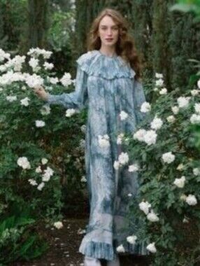 New Lillou The Cypress Avenue Toile Print Dress